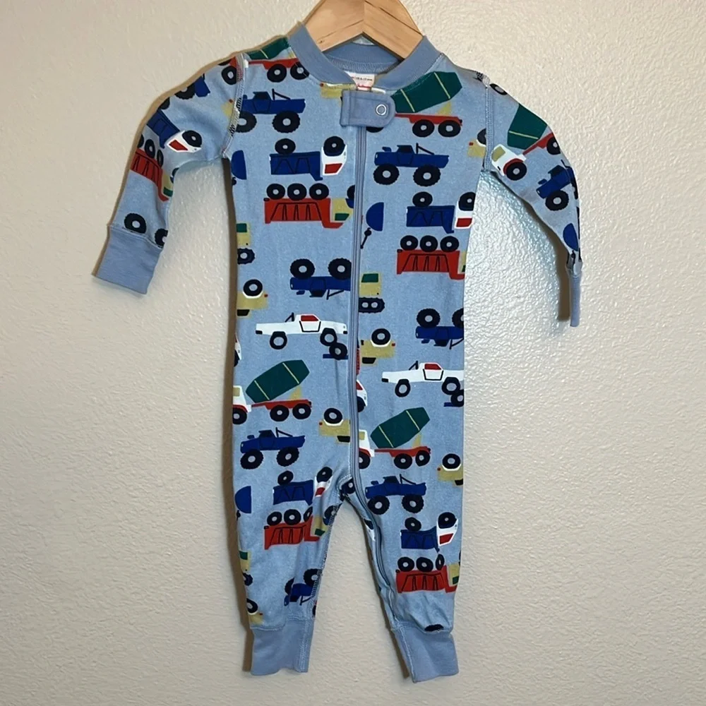 Hanna Andersson Organic Cotton Vehicles Baby Pajamas